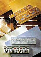 Многообразие декоративных элементов керамической плитки