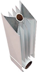 Биметалличемкий радиатор отопления Пионер