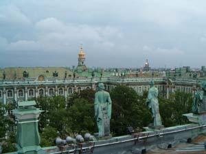 Санкт-Петербург, Кровля Эрмитажа