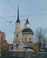 Санкт-Петербург, церковь святых Симеона и Анны, монтаж фальцевой кровли - Лапин Энтерпрайз