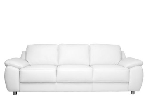 На белом диване