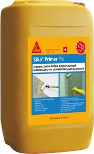 Грунт для предварительной обработки и обеспыливания минеральных оснований Sika® Primer Pro