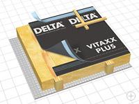 Мембрана диффузионная  армированная для скатных крыш DELTA-VITAXX