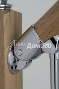 Фото 34 Металлические балюстрады, закрепленные на направляющих