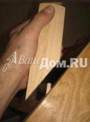 Рис. 19.1 Пример балясины, прикрепленной к столбу