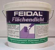 FEIDAL FLAECHENDICHT (Dichtungmastix) - акриловая однокомпонентная гидроизоляционная мастика-грунт