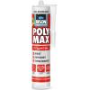 Клей-герметик MS-полимерный полиуретановый прозрачный / BISON POLY MAX CRYSTAL